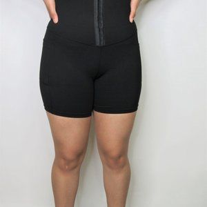 High Waist Corset Biker Short 🍑🖤